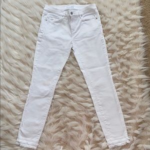 Loft white jeans